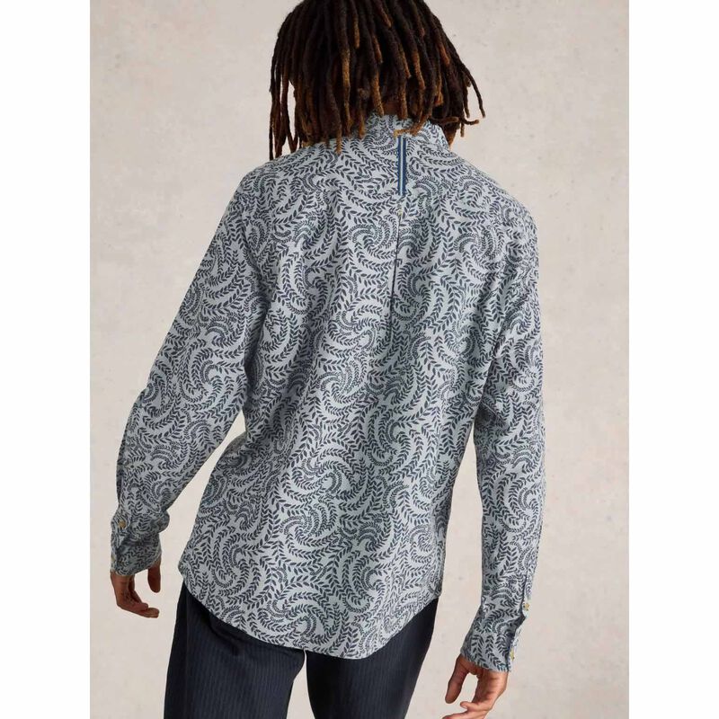 White Stuff Leaf Printed Shirt image number 1